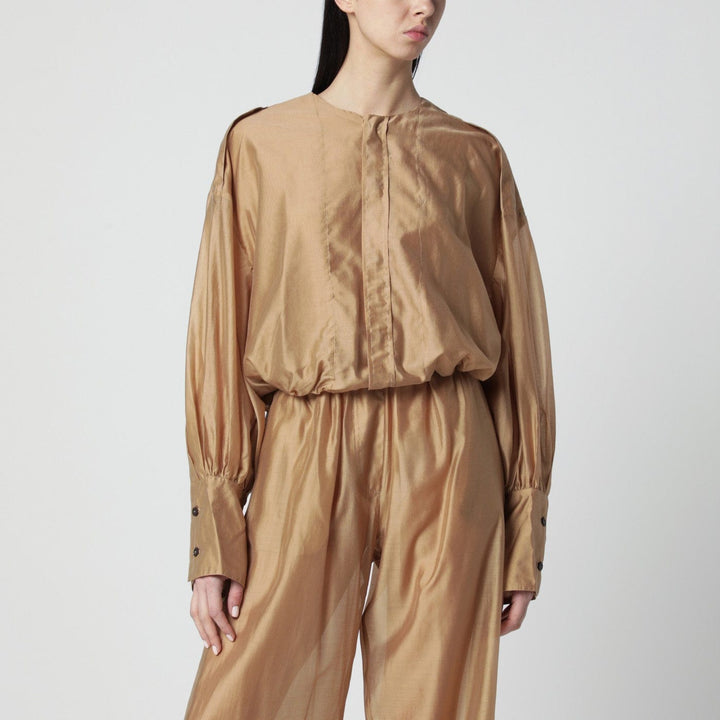 Shirts &amp; Tops M TheLatest - Lightweight muslin blouse in nude Brand