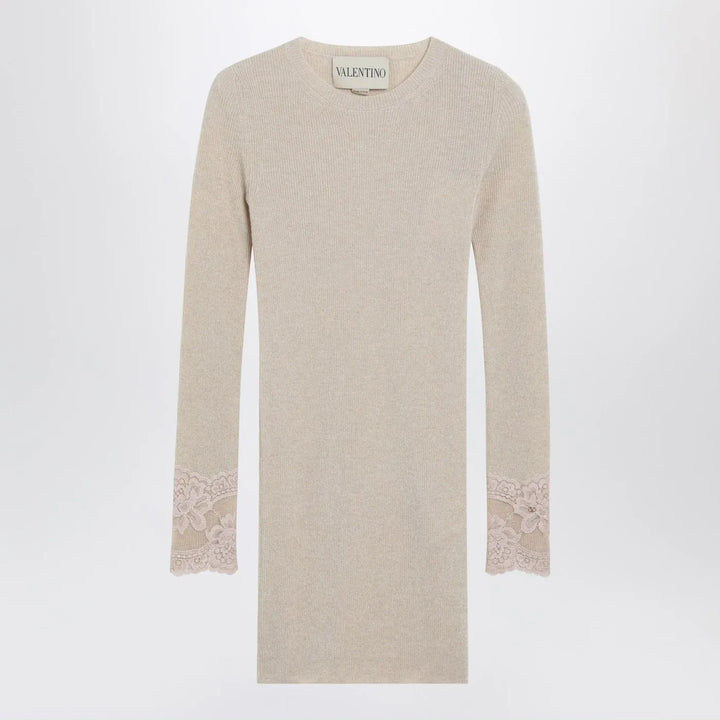 Valentino - Alabaster cashmere sweater Brand Shirts &amp; Tops L
