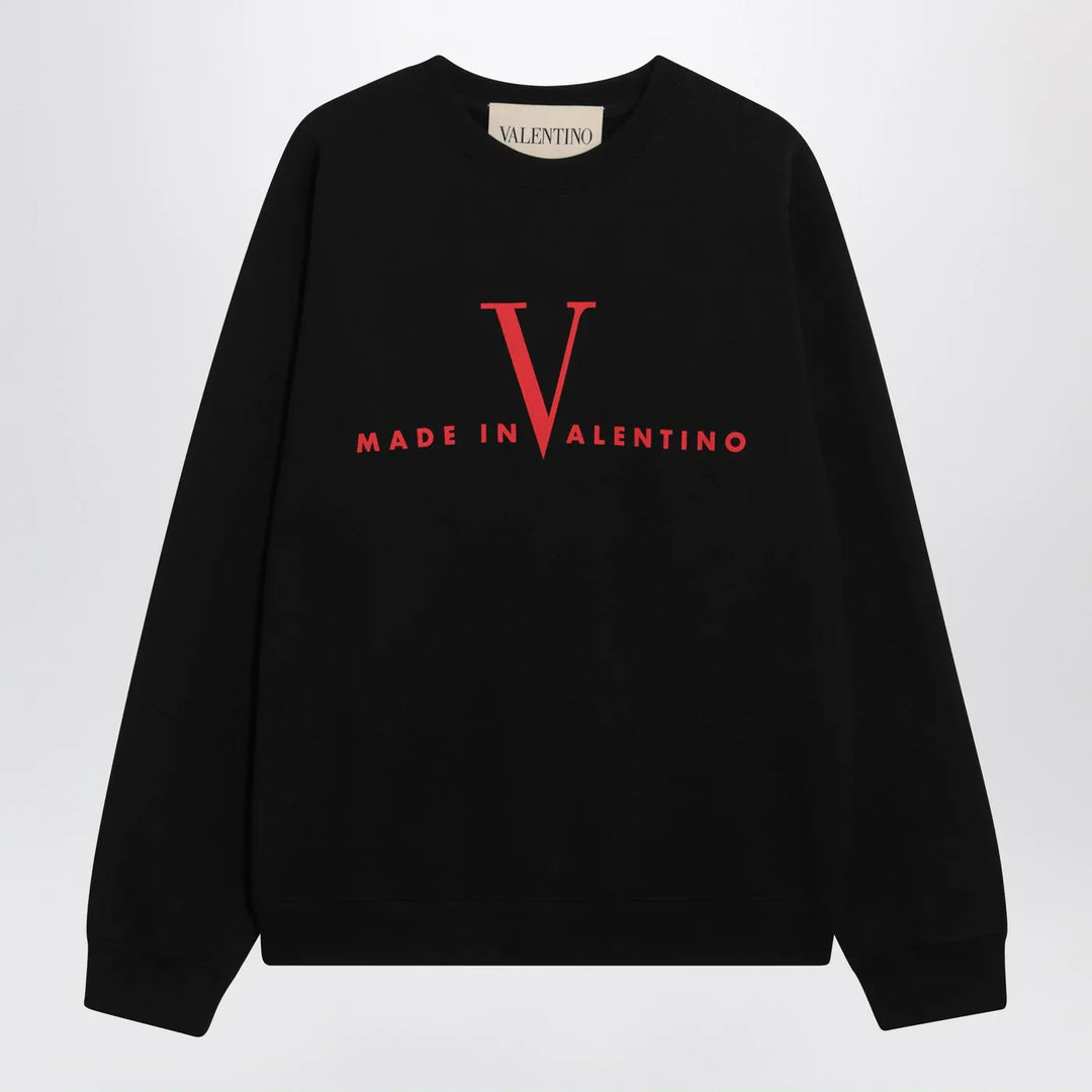 Valentino - Black Made In Valentino sweatshirt Brand Shirts &amp; Tops S