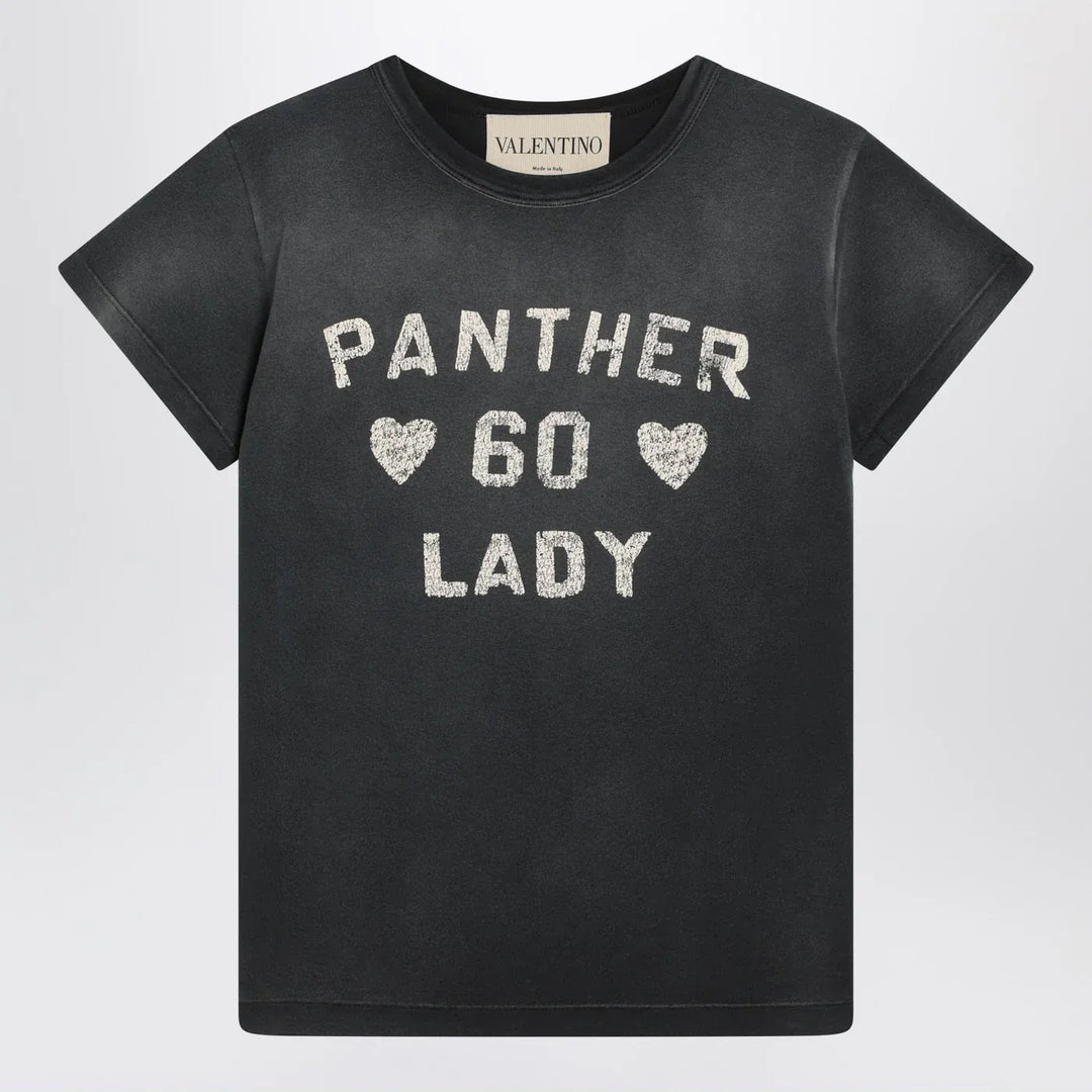 Valentino - Black Panther Lady T-shirt Brand Shirts &amp; Tops S