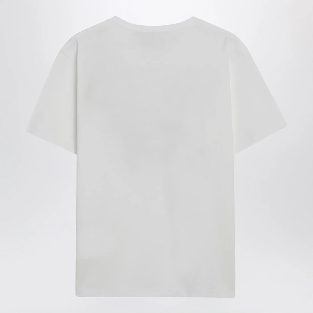 Valentino - Ivory T-shirt with Panther print Brand Shirts &amp; Tops