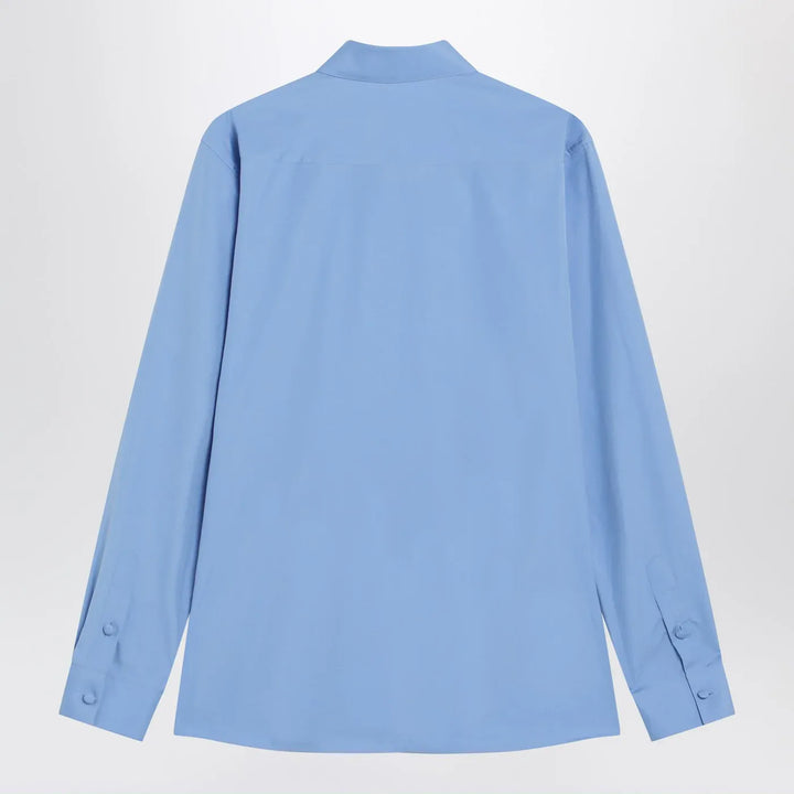 Valentino - Light blue cotton shirt Brand Shirts &amp; Tops 40