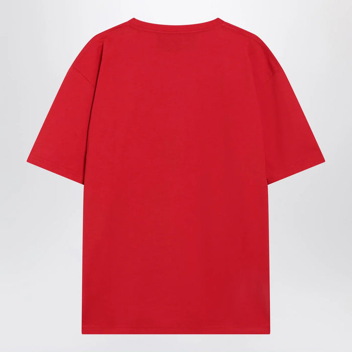 Valentino - Red T-shirt with Panther print Brand Shirts &amp; Tops