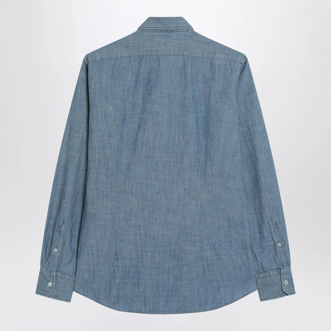 XACUS - Light denim Tailor Fit shirt Brand Shirts &amp; Tops 41