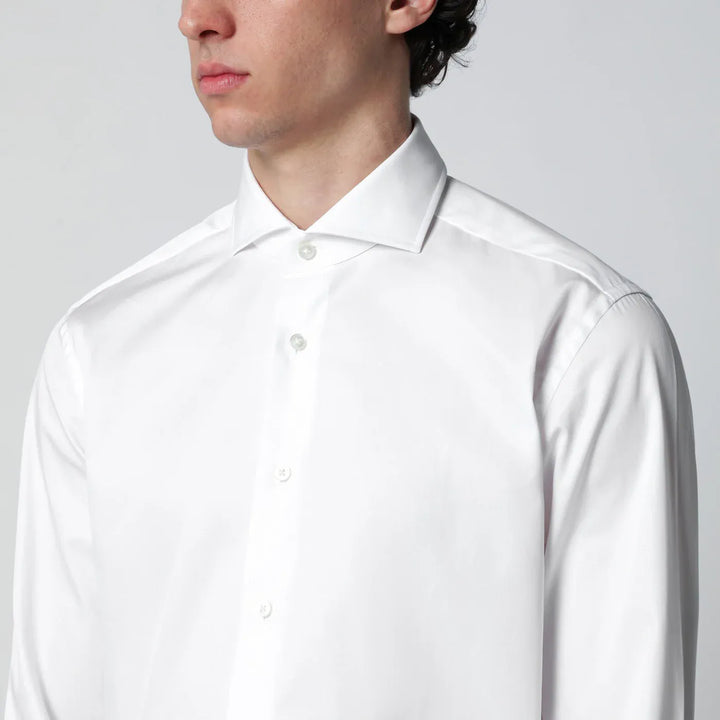 XACUS - Travel Tailor Fit shirt white Brand Shirts &amp; Tops