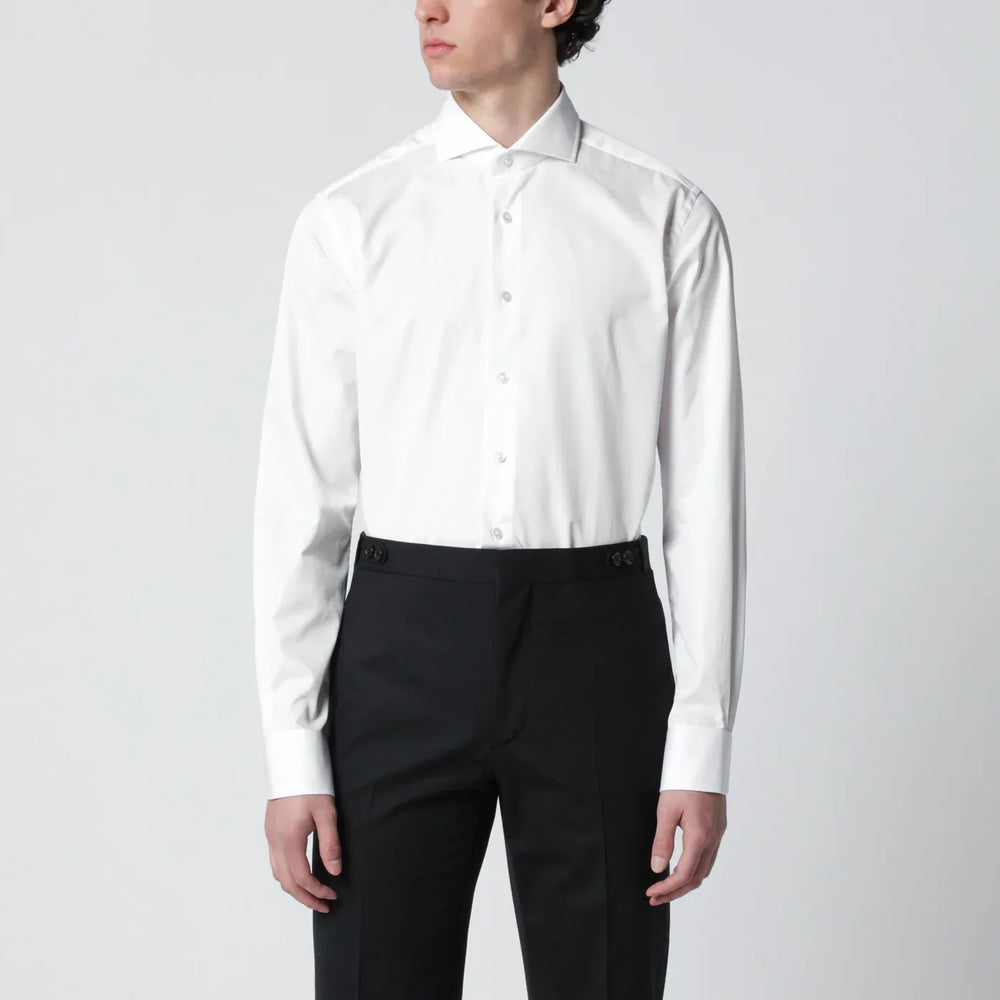 XACUS - Travel Tailor Fit shirt white Brand Shirts & Tops 39