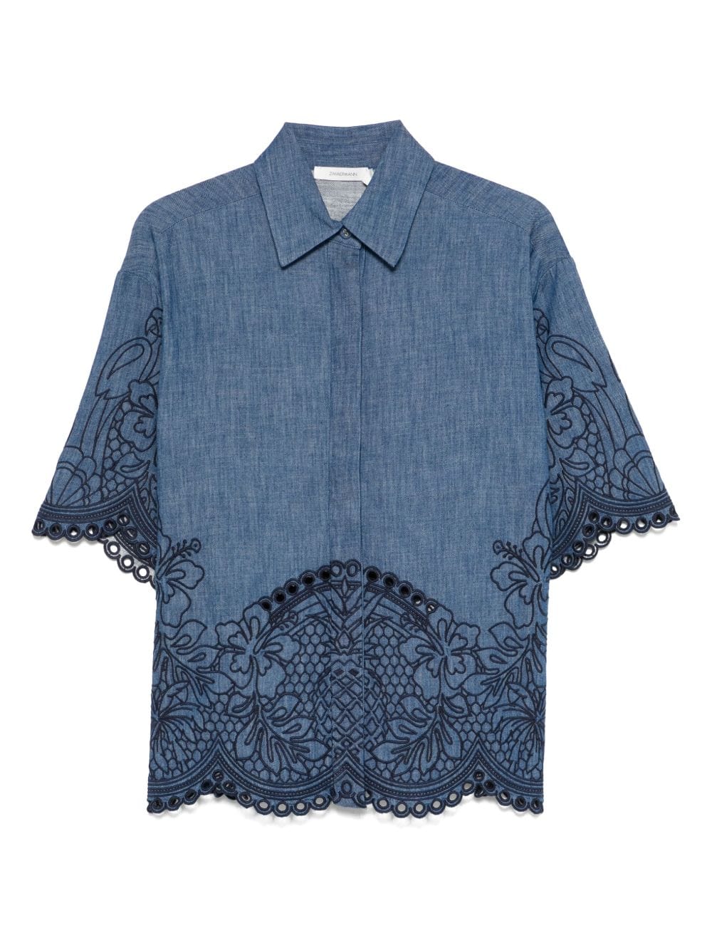 Zimmermann Shirts Zimmermann Shirts Blue Zimmermann Shirts Blue Brand