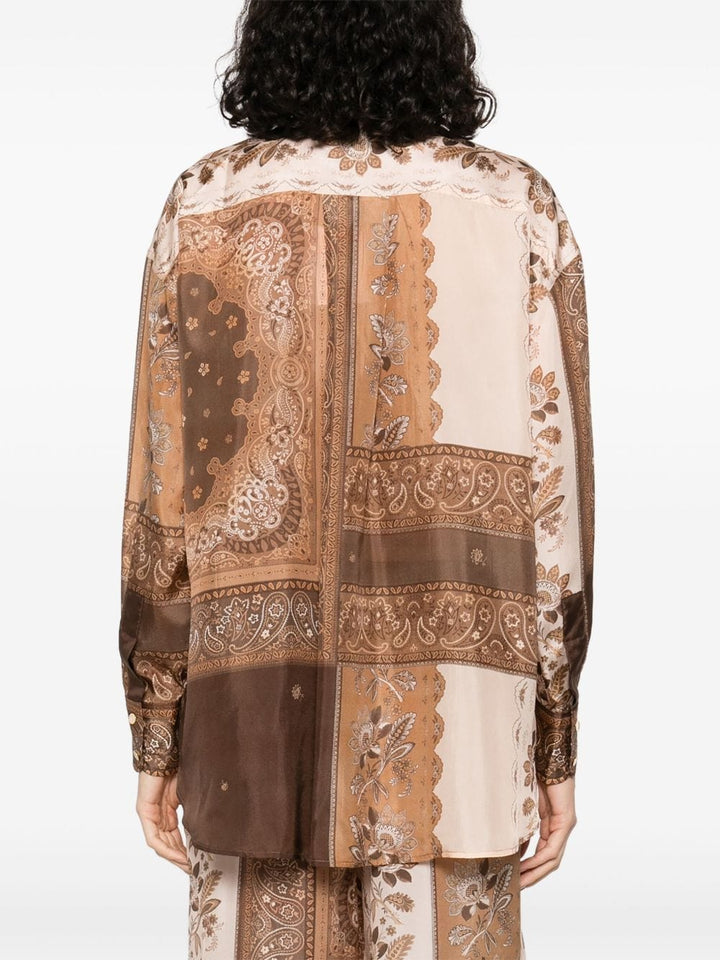 Zimmermann Shirts 2 Zimmermann Shirts Brown Zimmermann Shirts Brown Brand