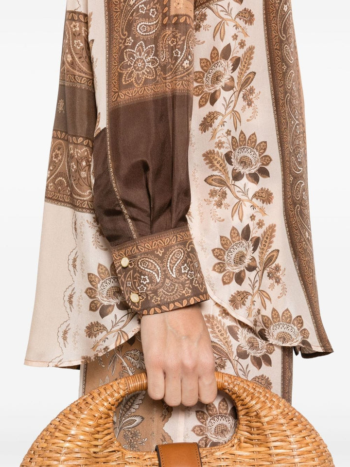 Zimmermann Shirts 2 Zimmermann Shirts Brown Zimmermann Shirts Brown Brand