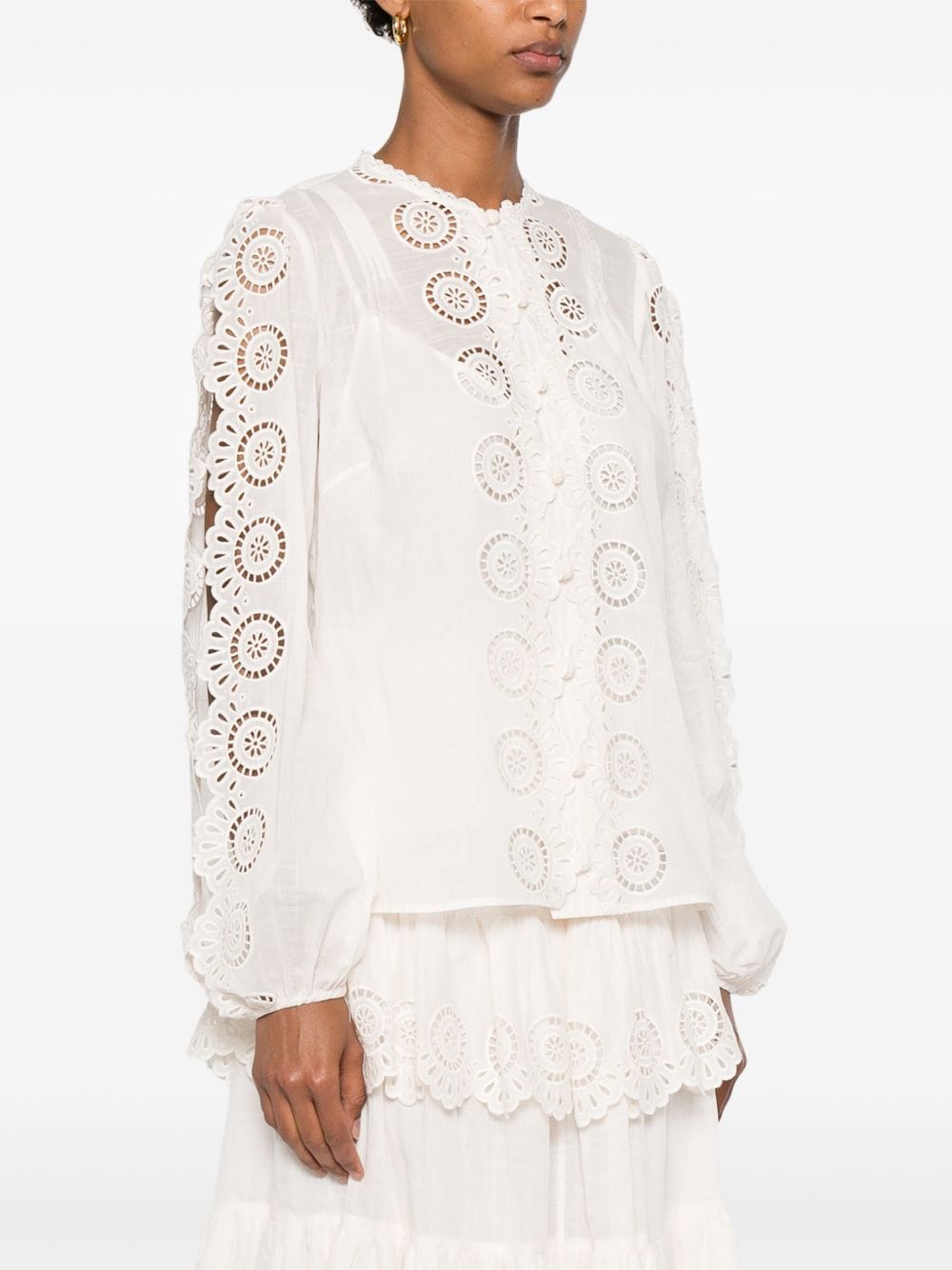 Zimmermann Shirts Zimmermann Shirts Ivory Zimmermann Shirts Ivory Brand