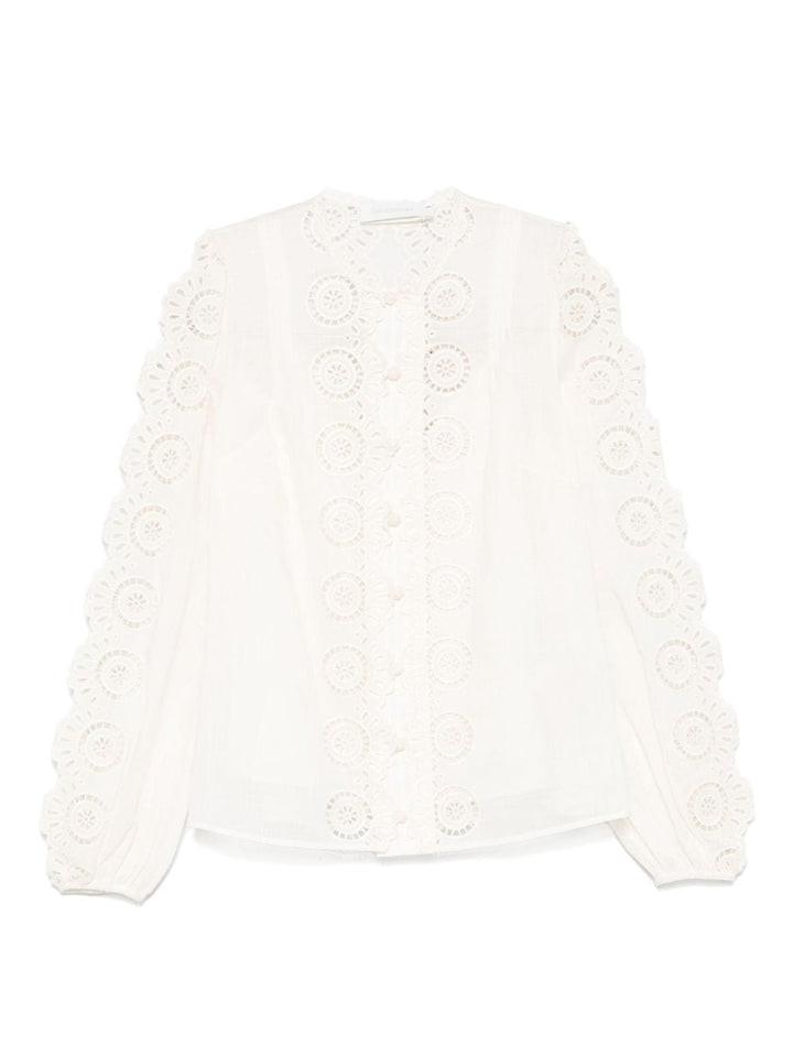 Zimmermann Shirts Zimmermann Shirts Ivory Zimmermann Shirts Ivory Brand