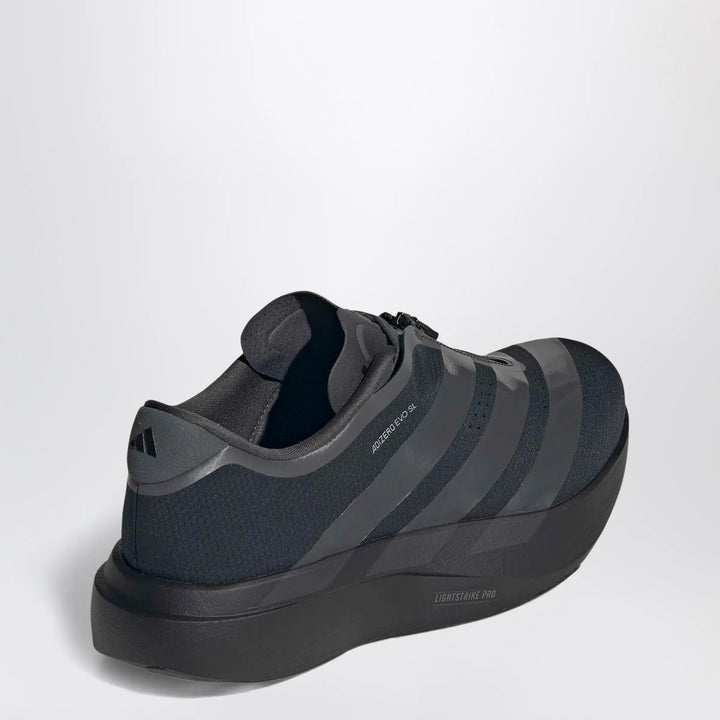 adidas Originals - Adizero EVO SL 2 sneakers in Core Black / Grey Six / Silver Metallic Brand Shoes
