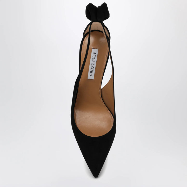 Aquazzura - Black suede Deneuve pumps Brand Shoes