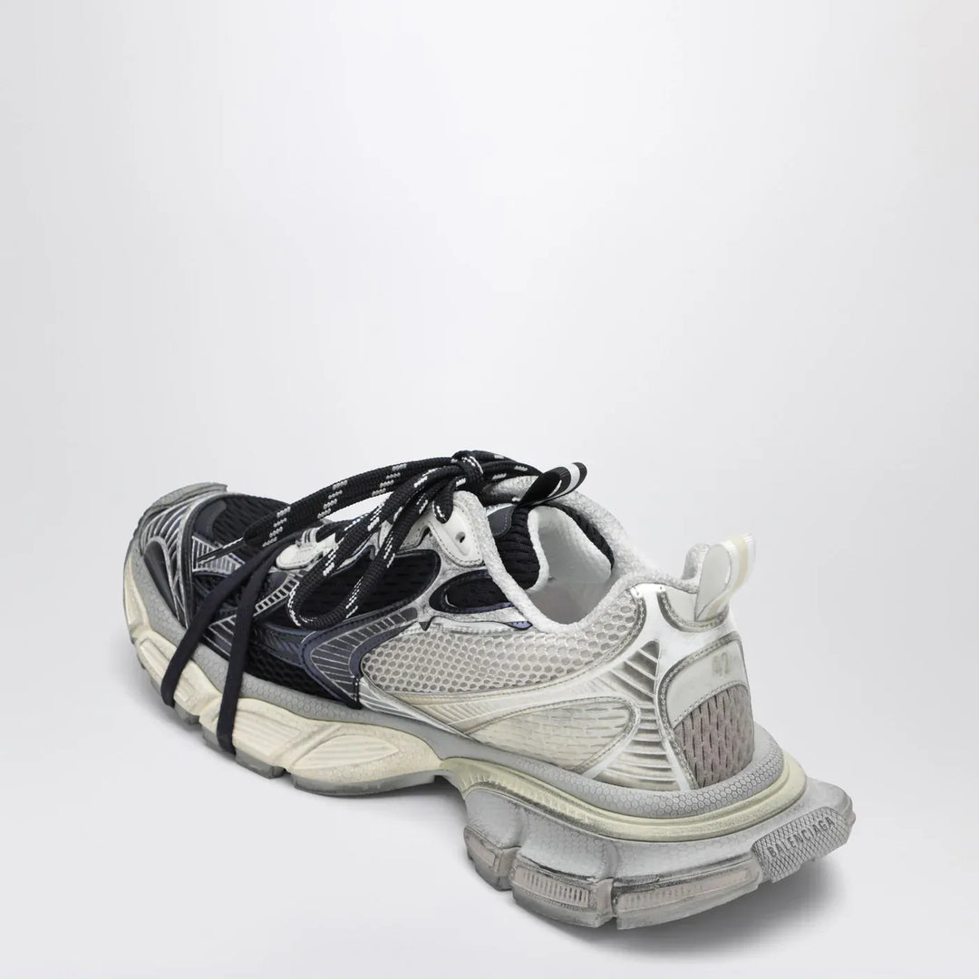 Balenciaga - 3XL Split Logo Sneakers in light yellow/red/navy Brand Shoes