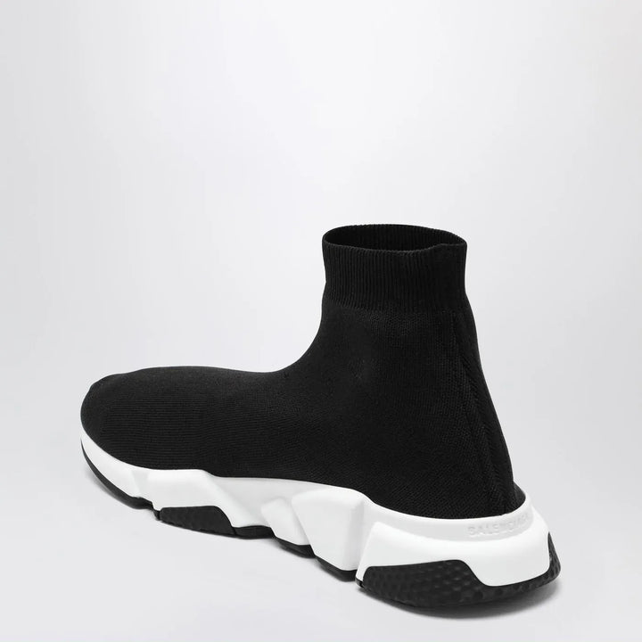 Balenciaga - Black mesh and white Speed Sneakers Brand Shoes