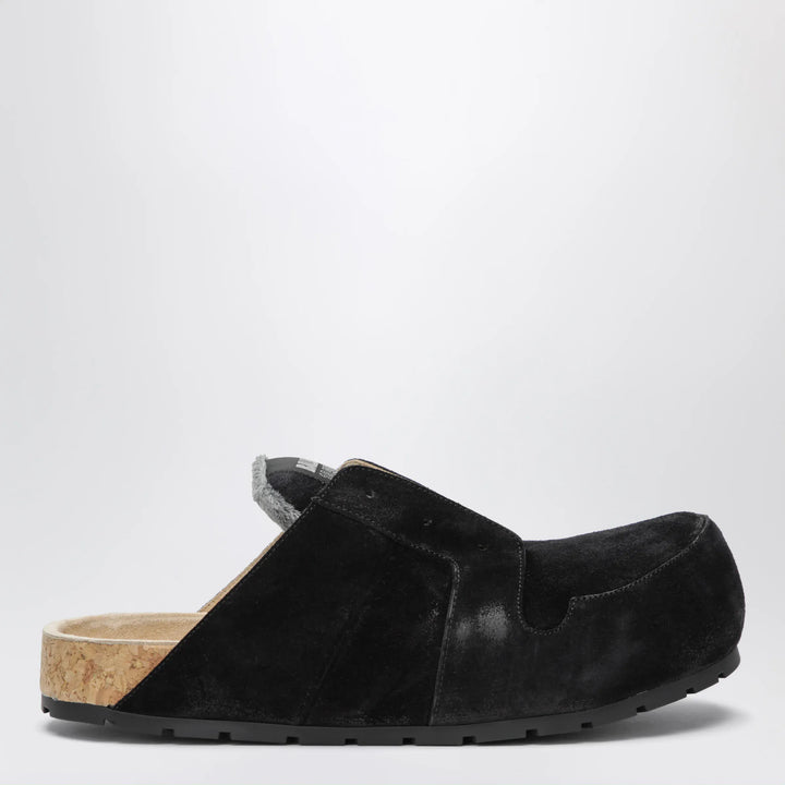 Balenciaga - Dumbo sabot in distressed suede calfskin Brand Shoes 40 IT