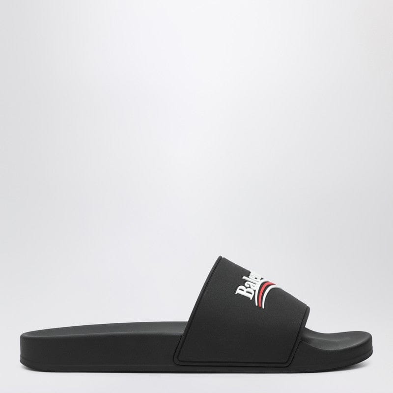 Shoes Balenciaga - Pool Slide rubber sandals in black - 42 IT Brand