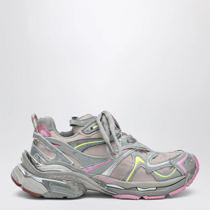 Balenciaga - Runner 2.0 grey/yellow/pink Sneakers Brand Shoes 36 IT