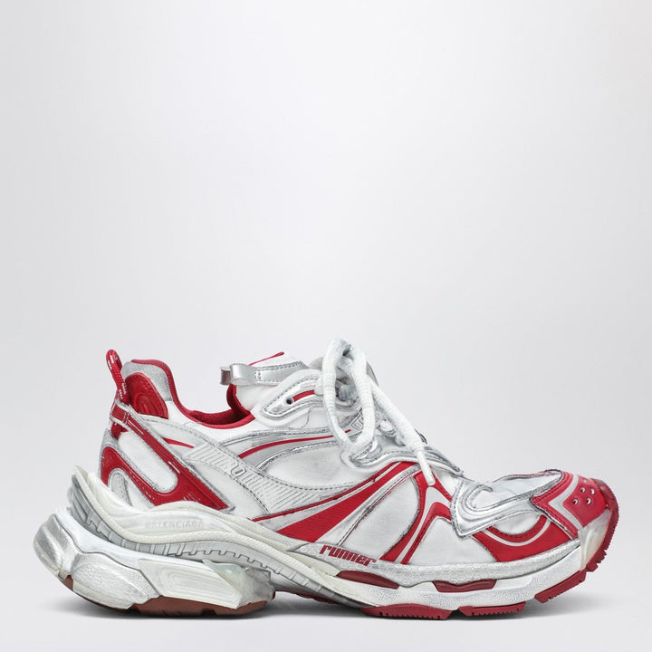 Shoes Balenciaga - Runner 2.0 white/grey/red sneakers Brand