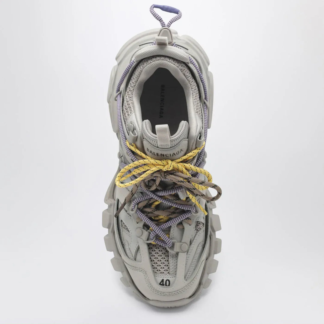 Balenciaga - Track Trail Sneakers in yellow, purple, brown and black Brand Shoes