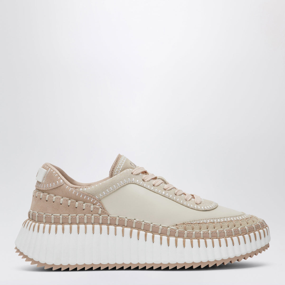 Shoes Chloé - Nama sneakers in Blushy Grey Brand