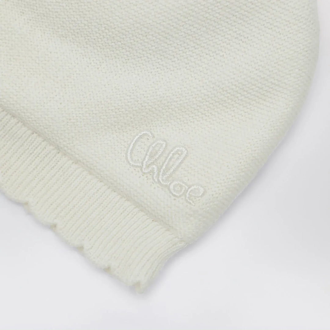 Chloé - White hat and booties set Brand Shoes 6