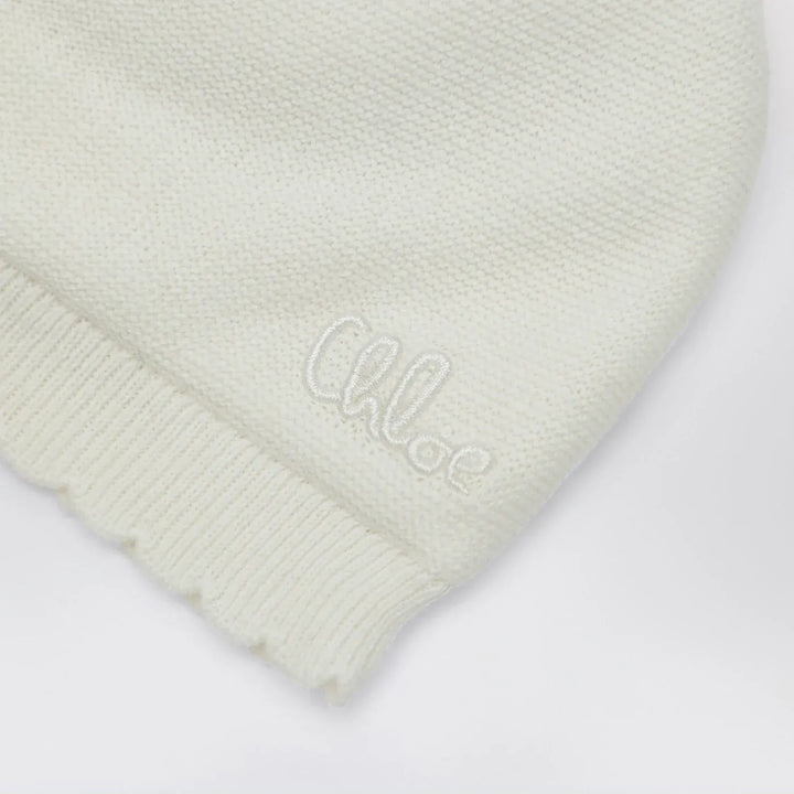 Chloé - White hat and booties set Brand Shoes 6