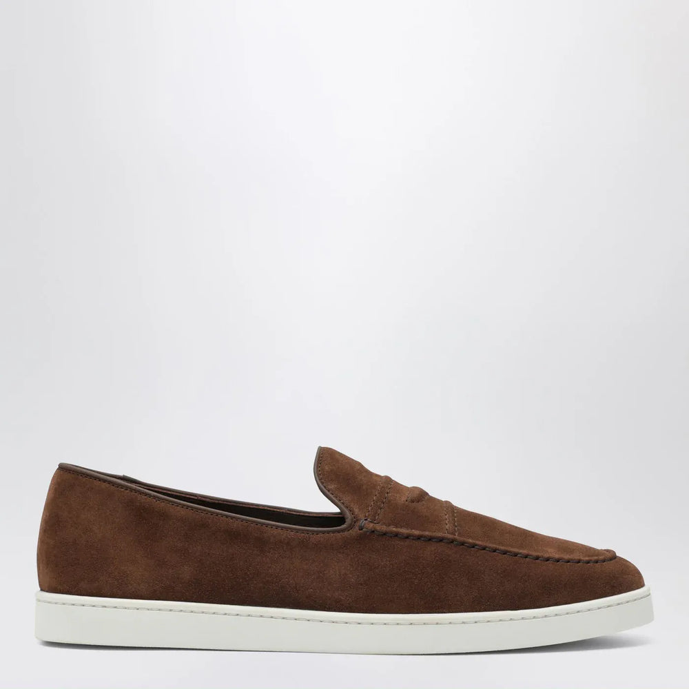 Church's - Brown suede Peebles loafers Brand Shoes 6 UK