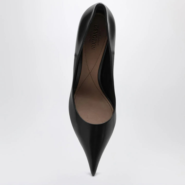 Dolce&amp;Gabbana - Black calfskin Devotion pumps Brand Shoes