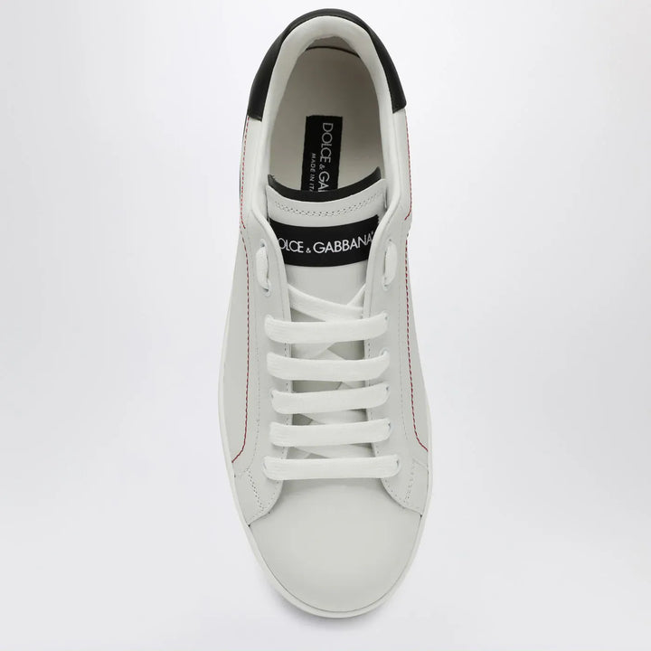 Dolce&amp;Gabbana - Portofino white/black leather Sneakers Brand Shoes