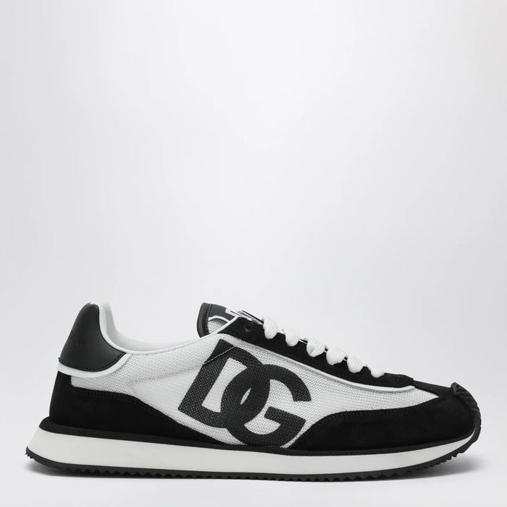 Dolce&amp;Gabbana - White and black DG Cushion Sneakers Brand Shoes 36 IT