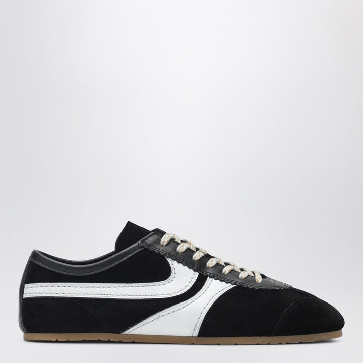 Shoes 40 IT Dries Van Noten - Black/white leather and suede sneakers Brand