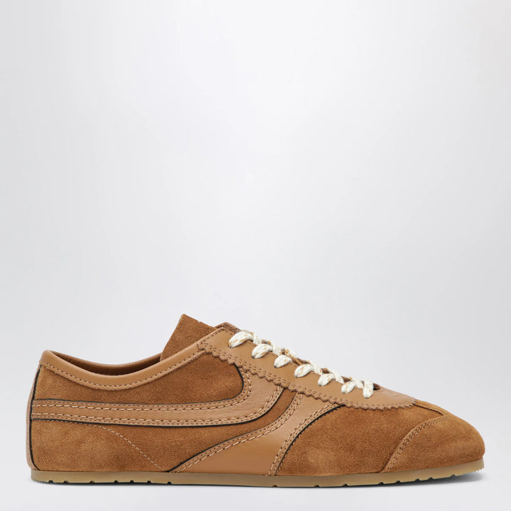 Dries Van Noten - Brown leather and suede Sneakers Brand Shoes 41 IT