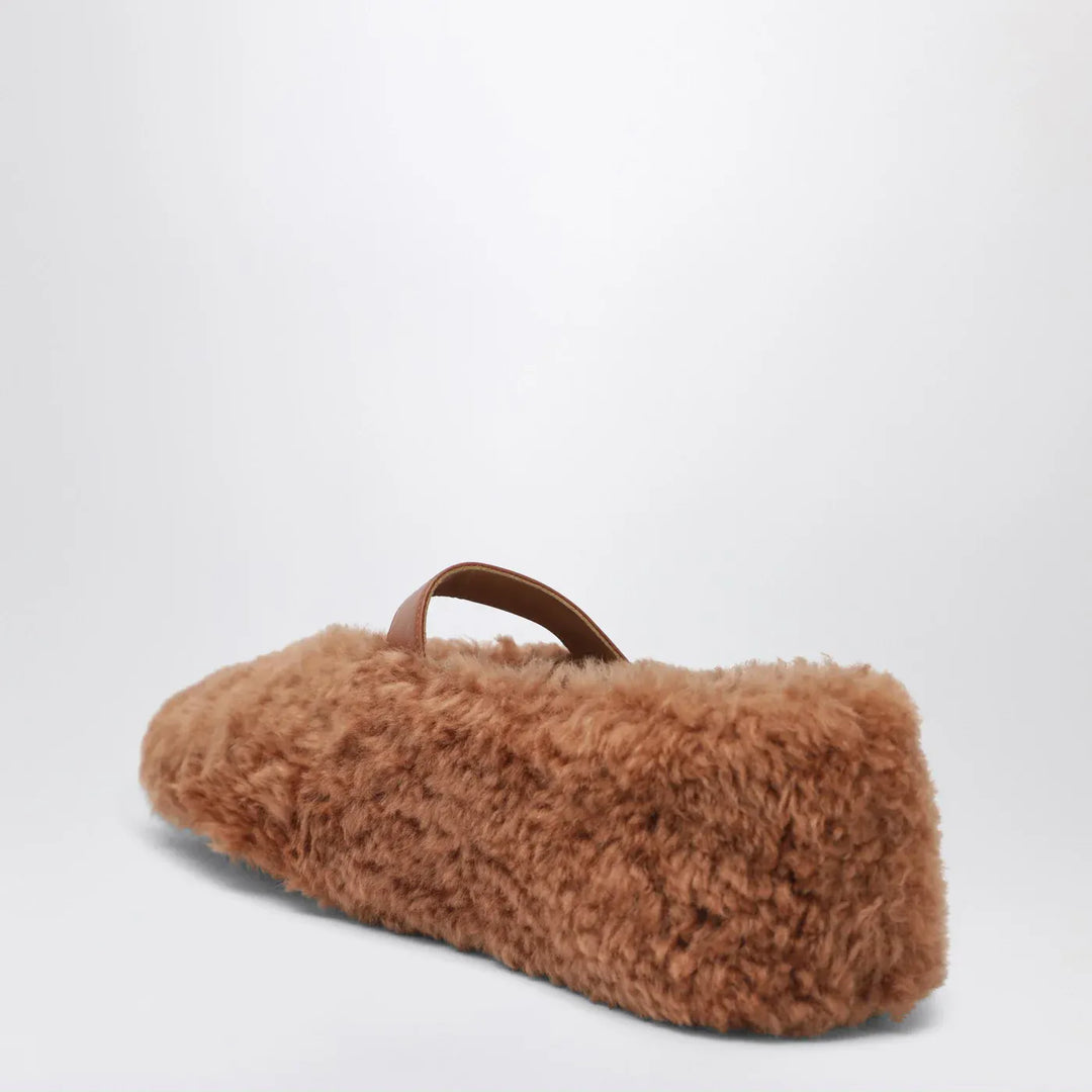 Ferragamo - Ballerina ornament Gancini Brand Shoes 4,5 US