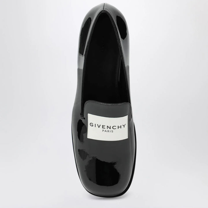Givenchy - Black patent leather tuxedo loafers Brand Shoes 37 IT