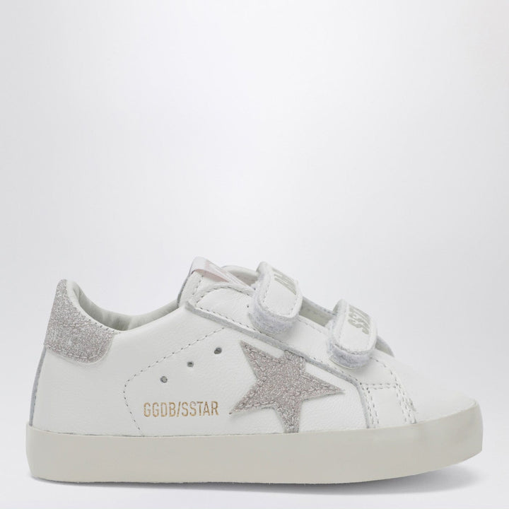 Shoes 16 Golden Goose - Baby Old School sneakers in white/platinum Brand