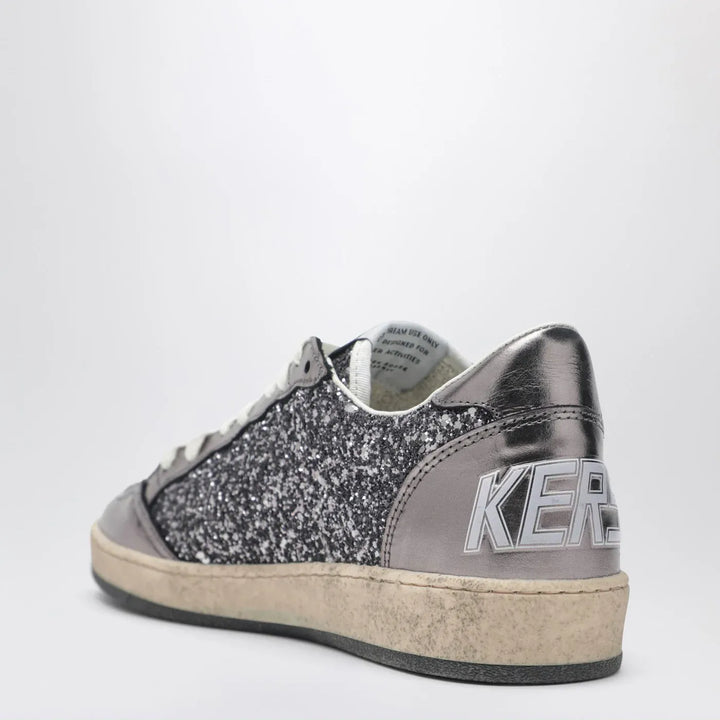 Golden Goose - Ballstar silver glitter Sneakers Brand Shoes
