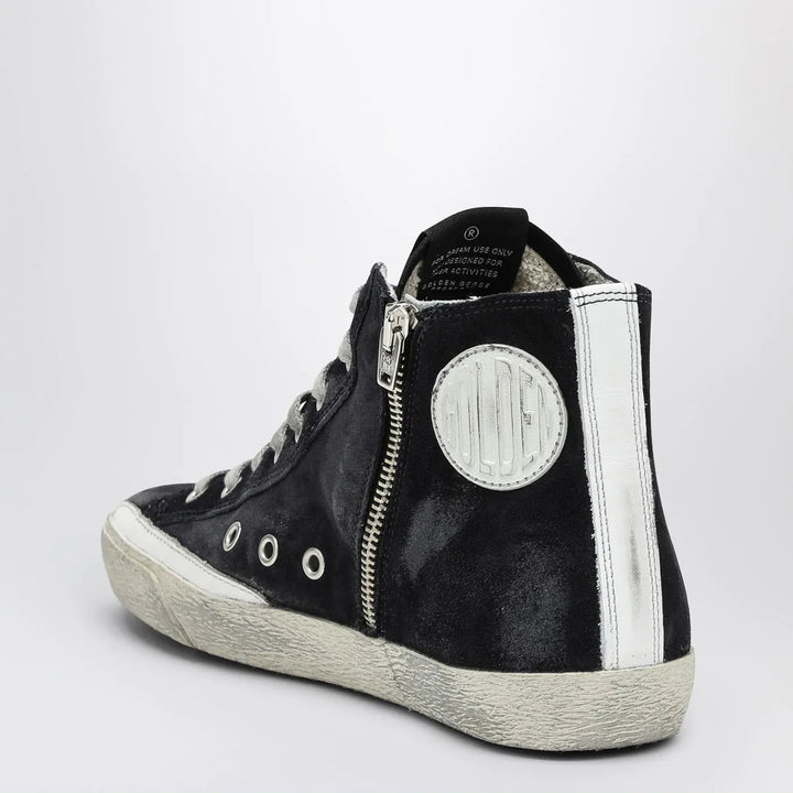 Golden Goose - Francy Sneakers in midnight blue and white Brand Shoes