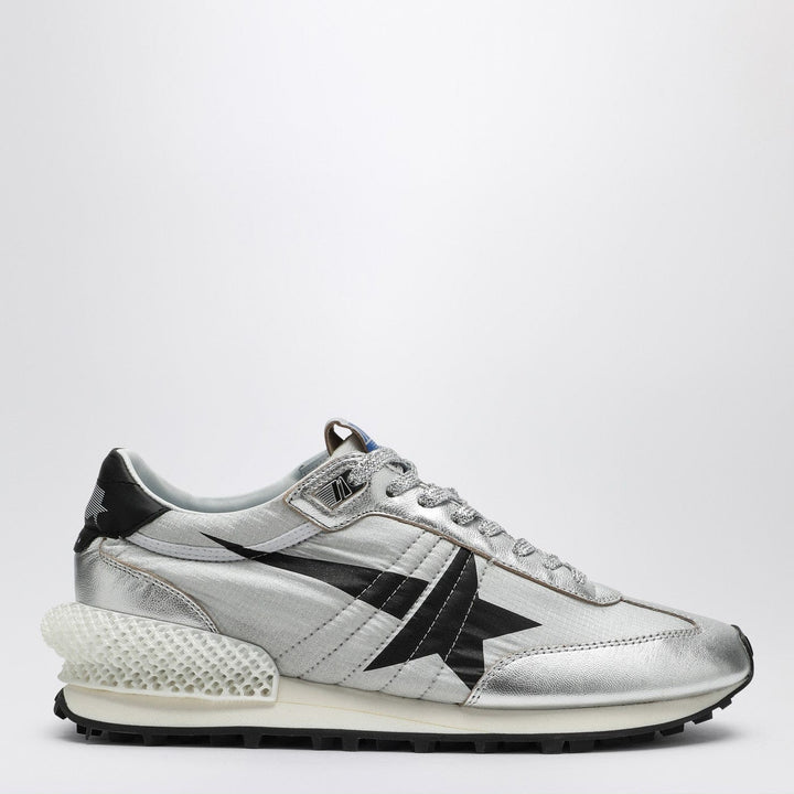Shoes Golden Goose - Sneaker Marathon in nylon ripstop silver Brand