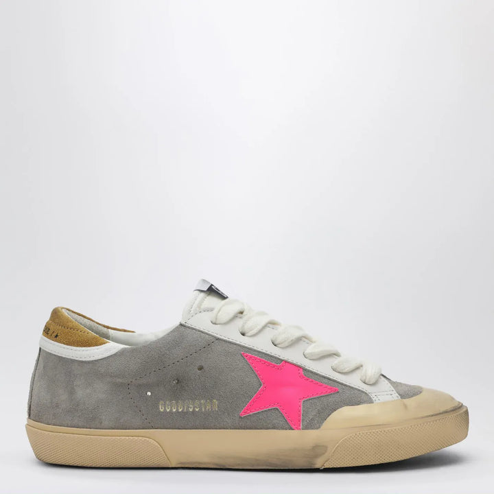 Golden Goose - Super-Star Sneakers in taupe/fuchsia/ochre Brand Shoes 37 IT