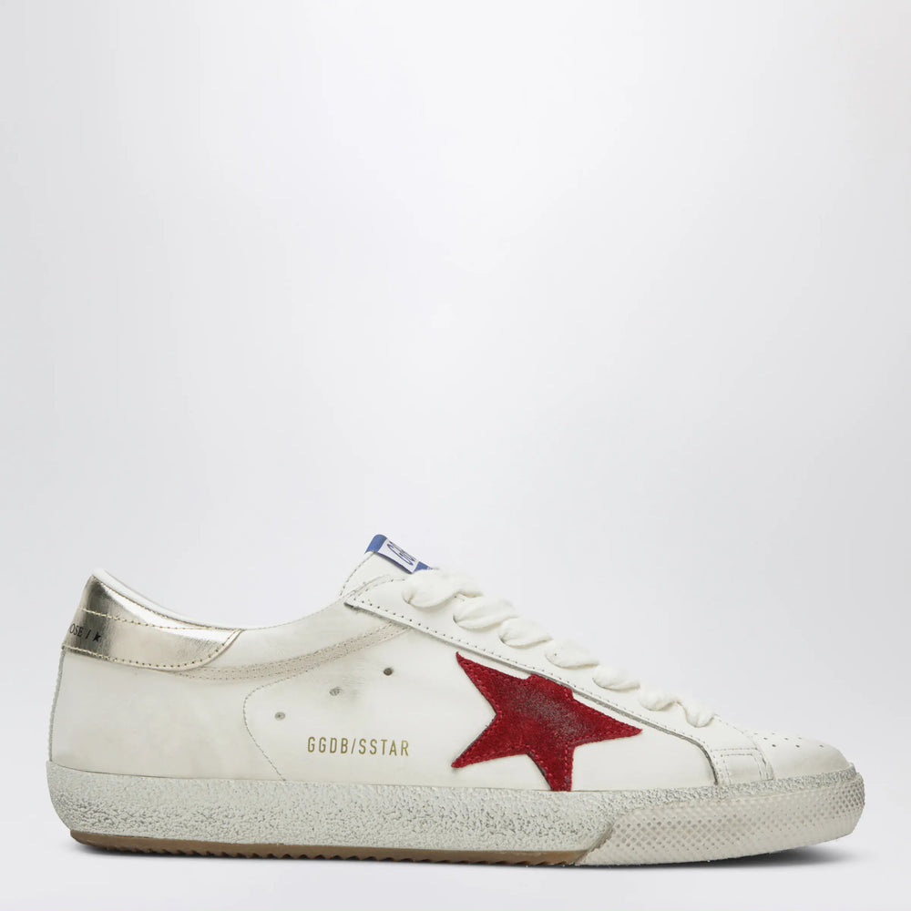 Golden Goose - Super-Star Sneakers white/red/platinum Brand Shoes 42 IT