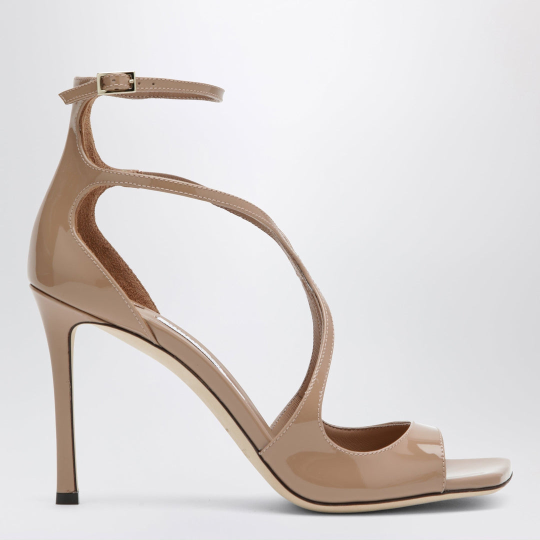 Shoes Jimmy Choo - AZIA patent leather sandals in pastel pink Brand