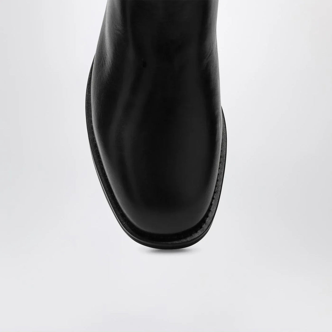 Jude - Daryl ankle boots in black leather Brand Shoes