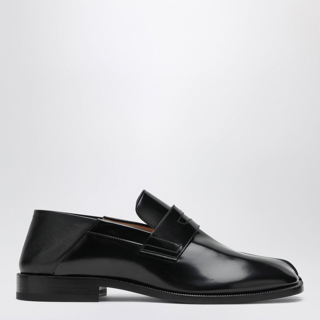 Shoes Maison Margiela - Tabi loafer in black leather Brand