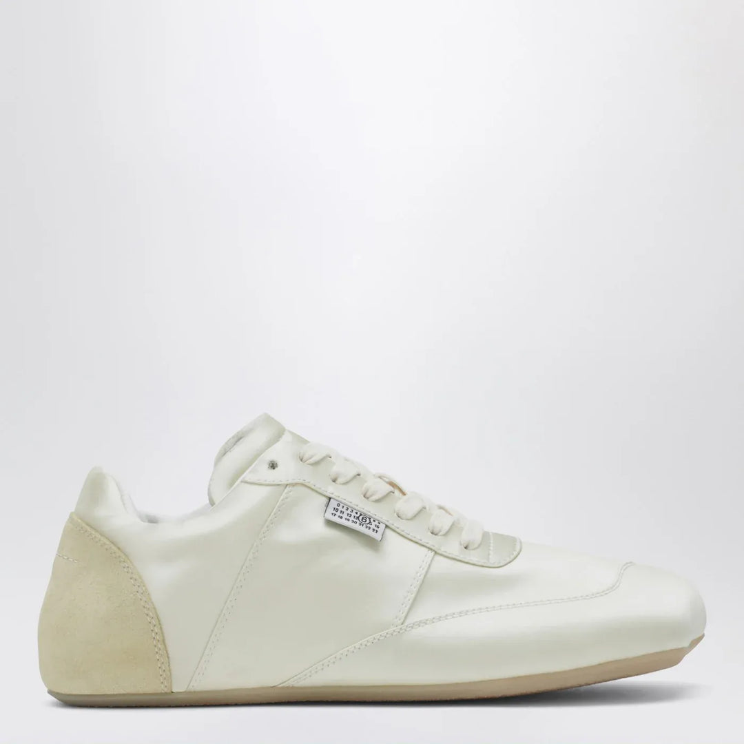 MM6 Maison Margiela - Factory Sneakers in white satin Brand Shoes 36 IT