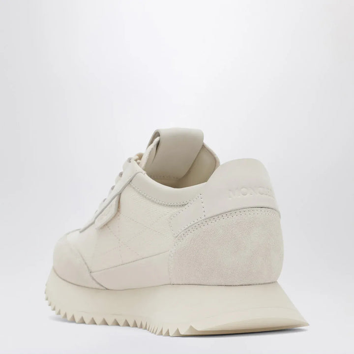 Moncler - Pacey2 Sneakers in beige canvas and leather Brand Shoes