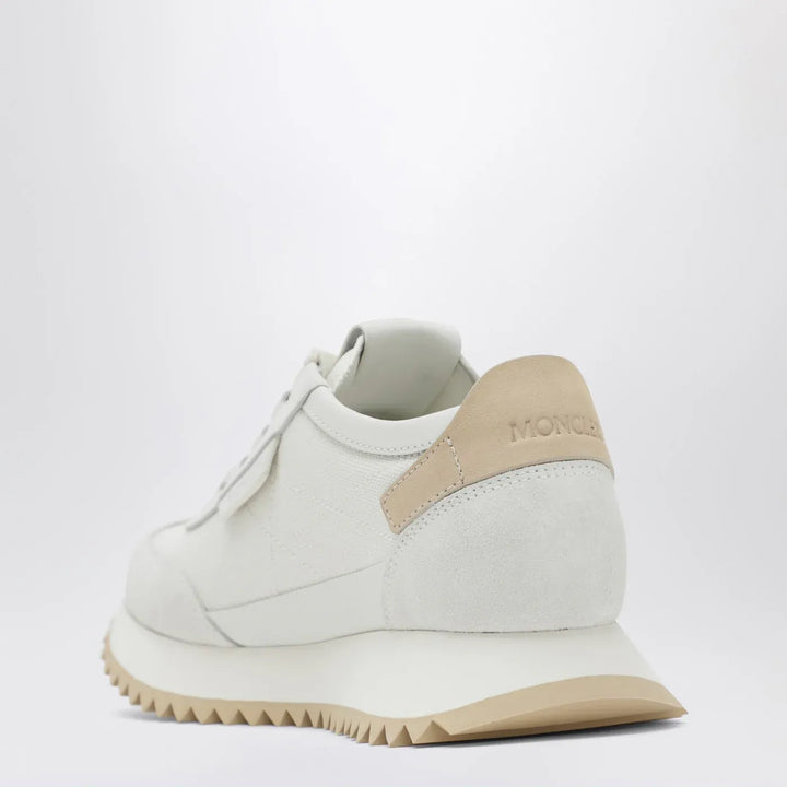 Moncler - Pacey2 Sneakers in white canvas and leather Brand Shoes
