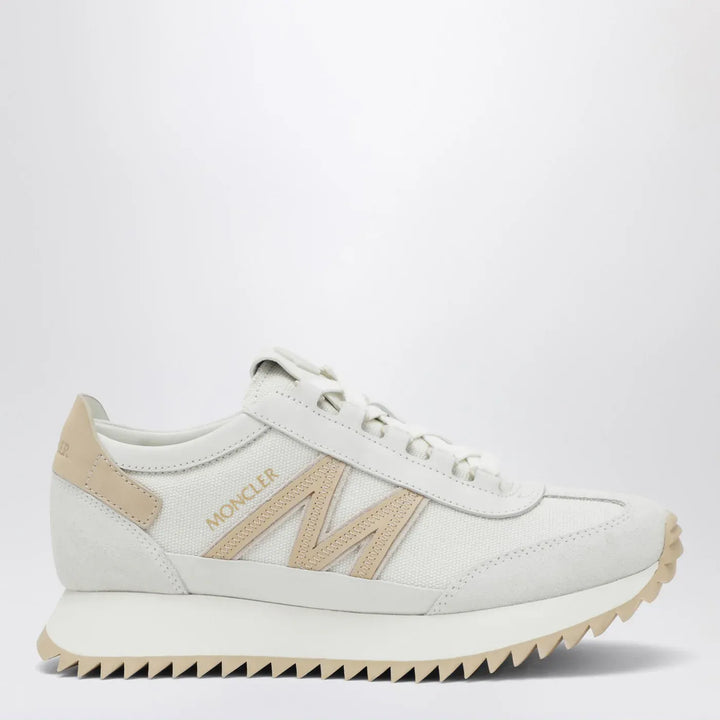 Moncler - Pacey2 Sneakers in white canvas and leather Brand Shoes 36 IT