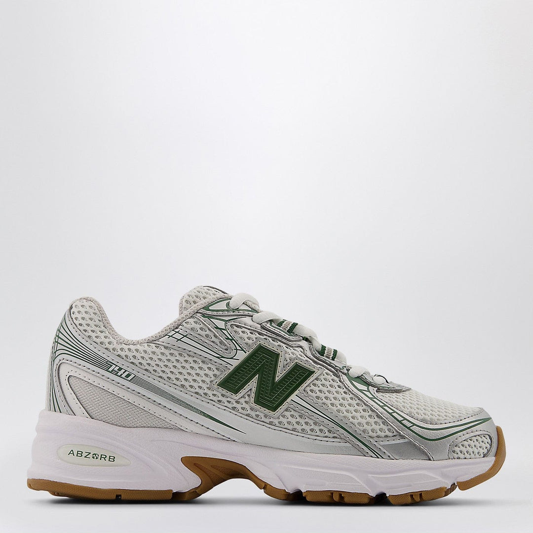 Shoes New Balance - Sneaker 740 Bungee Silver Metalic/ Dark Alpine Green Brand