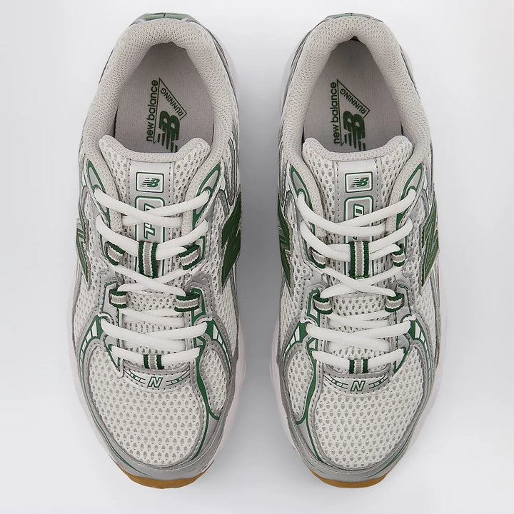 New Balance - Sneakers 740 Bungee Silver Metalic/ Dark Alpine Green Brand Shoes